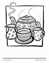 Coloring Pages Tea Colouring Teacups Adult Adults Book Kolorowanki Dla Dorosłych Sheets Great Books Printable Popsugar Doodle Color Printables Cups sketch template