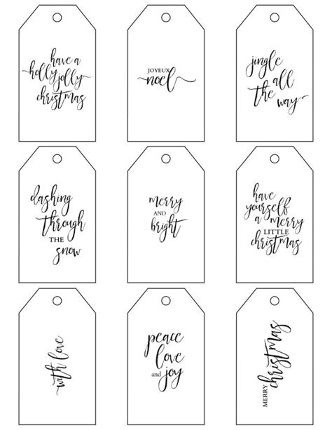 template ideas  gift tag templates christmas
