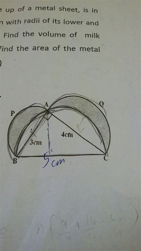 In The Given Figure Triangle Abc Is Right Angled At A