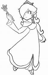 Rosalina Coloring Mario Pages Peach Baby Princess Bros Daisy Colored Lineart Deviantart Queen Printable Link Zelda Fave Galaxy Dont Club sketch template