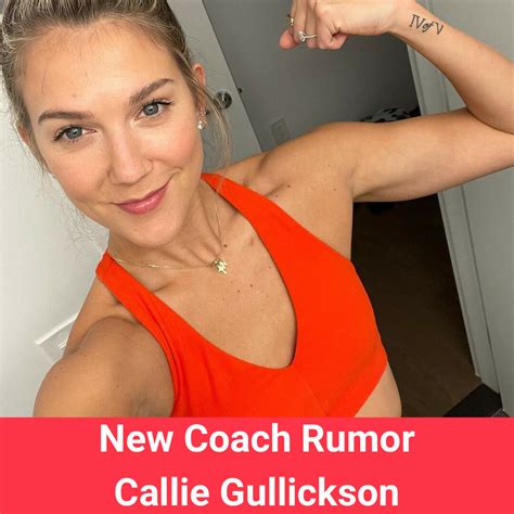 Rumor New Peloton Instructor Callie Gullickson Peloton Buddy
