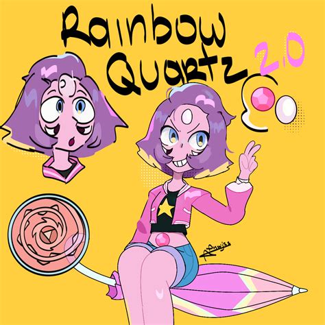 rainbow quartz  steven universe simple fanart  hxwj  newgrounds