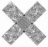 Adult Coloring Pages Zentangle Marks Spot Floral Colouring Favecrafts Choose Board sketch template