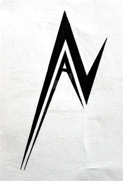 initials logo design   nrezdez  deviantart