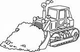 Bulldozer Drawing Clipart Simple Clip Getdrawings Cliparts Coloring Colouring Library Clipground Webstockreview sketch template