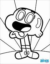 Darwin Watterson Coloring Pages Gumball Color Amazing Hellokids Print Online sketch template