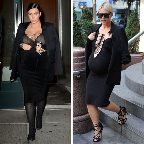 what happened when 1 pregnant woman tried kim kardashian s maternity style