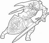 Zelda Coloring Pages Link Legend Wolf Printable Drawing Kids Book Sheets Colouring Legends Twilight Games Princess Lineart Getdrawings Coloringme Follow sketch template