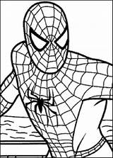 Coloring Pages Spiderman Kids sketch template