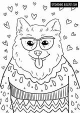 Värityskuva Coloring Doggie Värityskuvat Optimimmi Pages Koira Täällä Quality  High sketch template