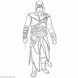 Altair Linear Xcolorings Ezio 1280px sketch template