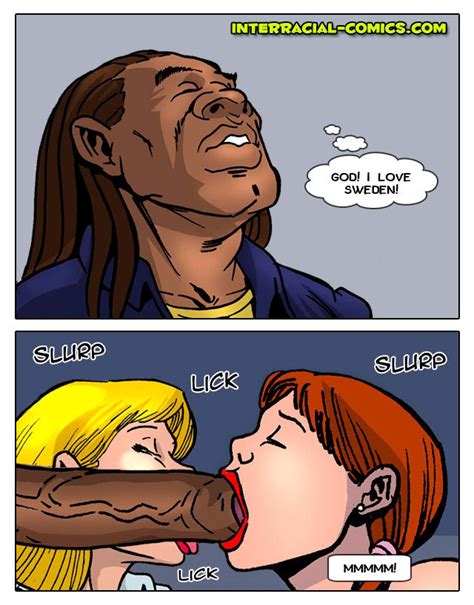 interracial welcome to sweden porn comics one