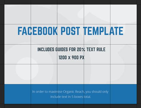 facebook post template   printable templates