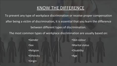 Ppt How To Fight Against All Different Types Of Discrimination In The