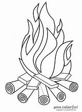 Coloring Pages Hose Getcolorings Fire sketch template