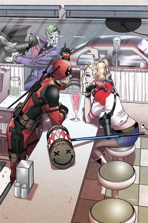 Beloved Artist Ships Harley And Deadpool Who Dominated