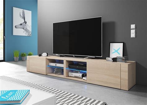 meuble tv design brest hit xxl  metres  portes   niches