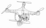 Drones Motor Quadcopter Fails Coverdrone Researchers sketch template