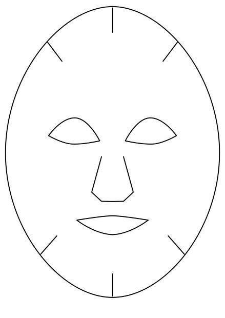 simple wicked witch mask mask template paper mask diy cardboard mask