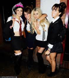 Corrie S Shobna Gulati And Michelle Keegan Dress As St Trinian S For
