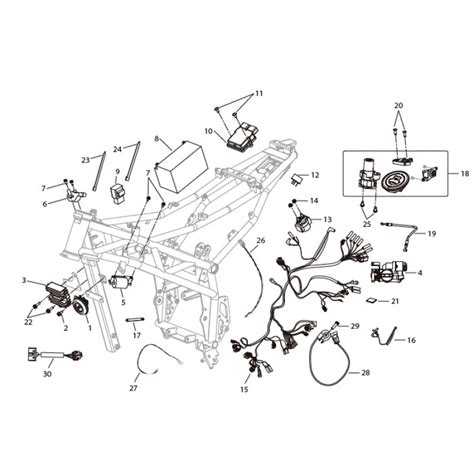 eletric system benelli tnt