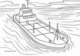 Schiffe Malvorlage öltanker Versenken Containerschiff Boote Ausmalen Feuerwehrboot Katamaran Dampfschiff Schnellboot Spielregeln Vorlagen sketch template