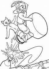 Boots Puss Coloring Pages Printable Fun Kids Last Color sketch template