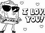 Spongebob Coloring Pages Printable Valentine Sponge Sheets Kids Patrick Squarepants Police Drawing Cards Christmas Print Clipart Color Bubakids Gary Little sketch template