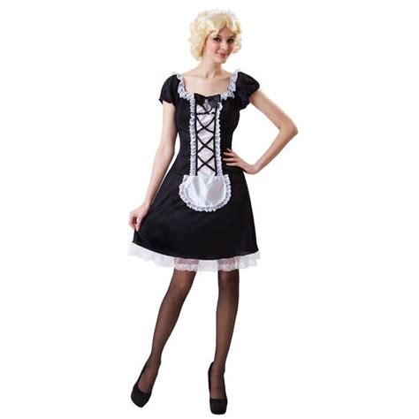 French Maid Au Pair Totally Ghoul Costume Size Women S One Size Fits