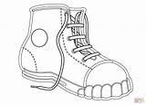 Coloring Pages Shoes Curry Shoe Getdrawings Stephen sketch template
