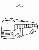 Bus Coloring Bas Pages Transportation Autobus Decker Print Double Noodle School City Outline Twistynoodle Built California Usa Tracing Twisty Favorites sketch template