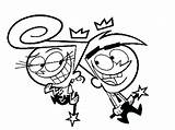 Coloring Fairly Wanda Pages Cosmo Characters Cartoon Oddparents Colouring Timmy Printable Parents Odd Turner Print Getcolorings Draw Getdrawings Color Popular sketch template