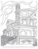 Cottage Victorian sketch template