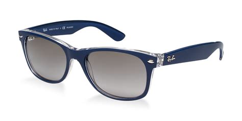 ray ban rb  polarized  wayfarer sunglasses lux eyewear