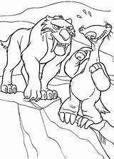 Coloring Pages Ice Age Ellie Comments sketch template