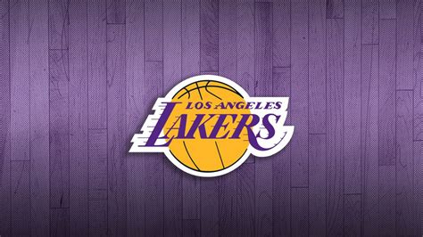 Lakers Logo In Light Amethyst Background Basketball HD