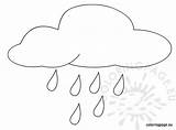 Rain Coloring Pages Cloud Colour Activities Kids Coloringpage Eu Preschool Cartoon Reddit Email Twitter Pluie Nuage Autumn Bag Related sketch template