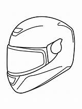 Motorcycle Helmet Colouring Coloring Coloringpage Ca Pages Motors Colour Check Category sketch template