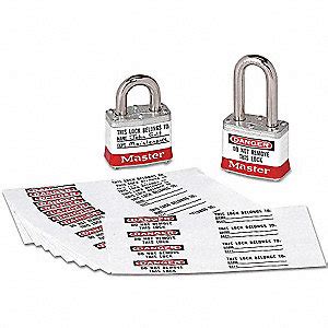 master lock padlock identification labels       remove  lock  pk lockout