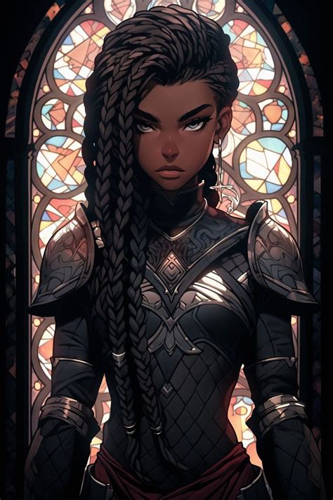 black anime characters dnd characters fantasy characters female