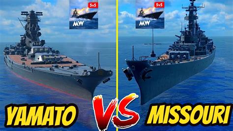 ijin yamato  uss missouri modern warships youtube