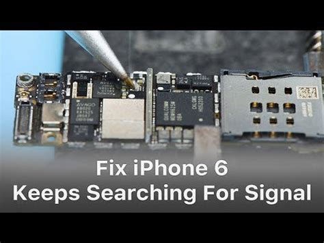 iphone   searching  signal logic board repair