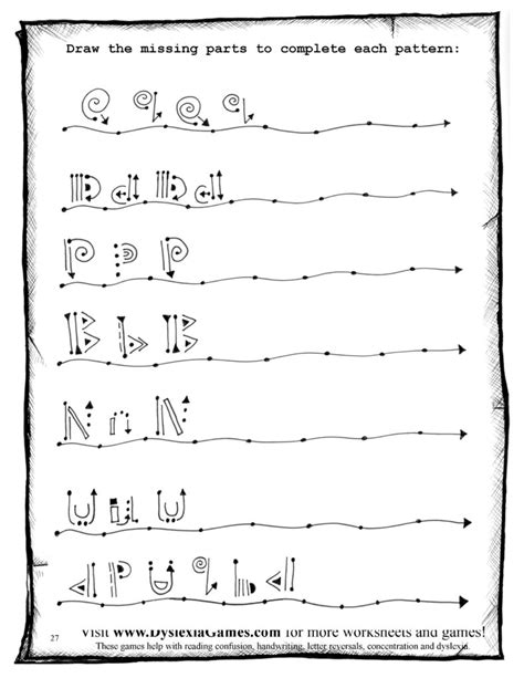 alphabet worksheets  dyslexia alphabetworksheetsfreecom