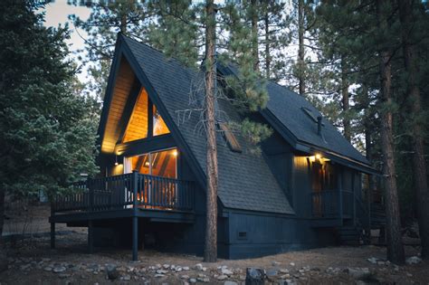 frame cabin transformed  light filled modern getaway