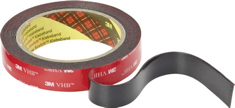 double sided adhesive tape vhb  black
