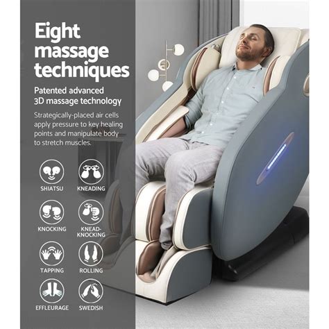 electric massage chair recliner sl track shiatsu heat back massager