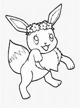 Eevee Colorear Realarpmbq Pikachu Serenas Pngkey Colorironline Clipground sketch template
