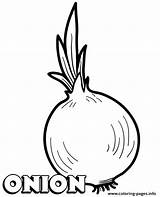 Coloring Onion Pages Vegetable Printable Vegetables Print Topcoloringpages Children Popular sketch template