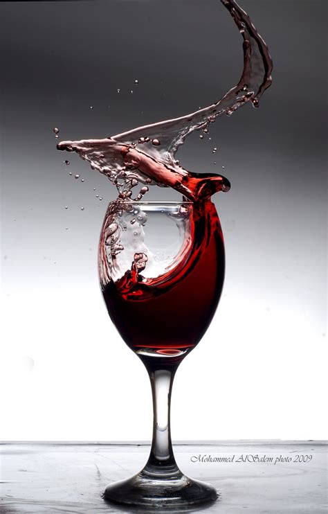 Wine Glass Splash Series 1 Of 3 It Is Red Liquid Mixed Wit Flickr