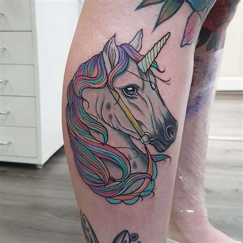 prettiest unicorn tattoo ideas   ultimate guide